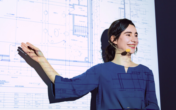 会話を生み、次につながる仕組みを組み込んだ展示体験のイメージ